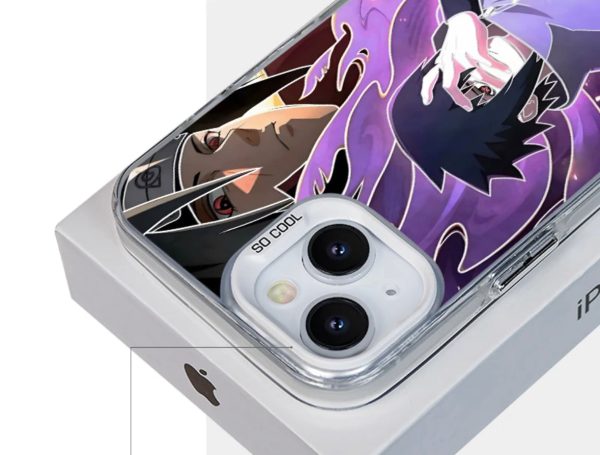 SASUKE WITH ITACHI ANIME PHONE CASE Discount