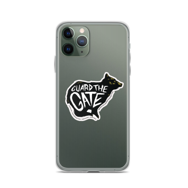 Guard the Gate  Bear iPhone Case For Discount