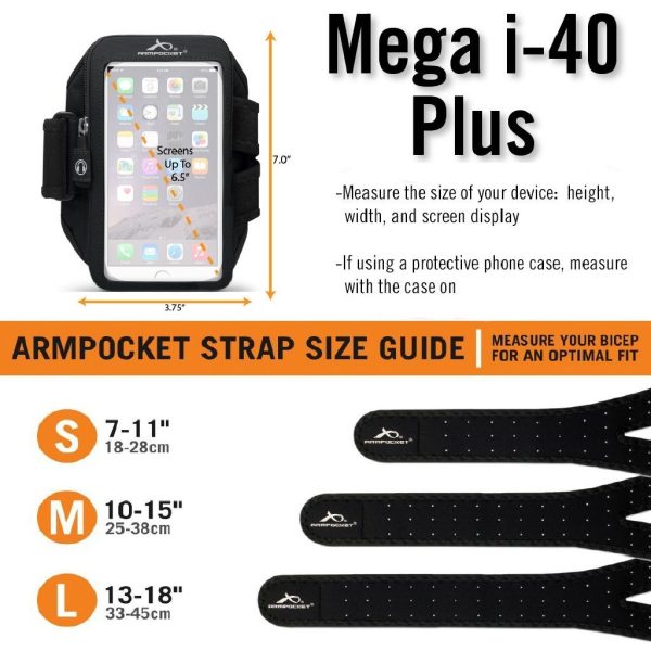 Mega i-40 Plus Galaxy Note 20 Smartphone Armband Discount