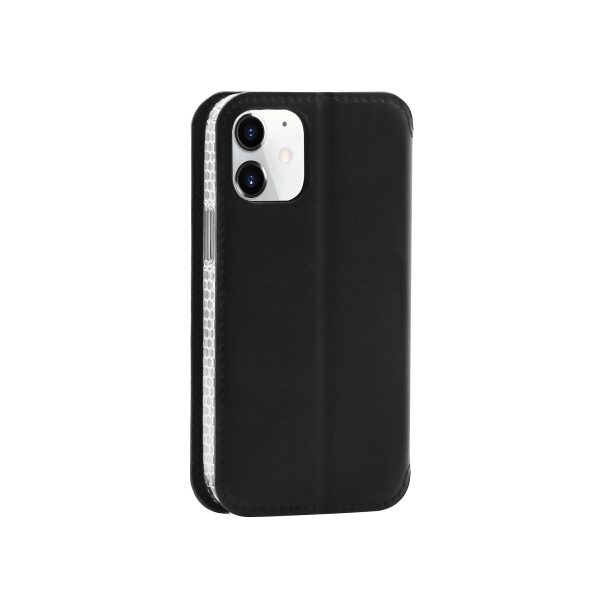 3sixT SlimFolio 2.0 - iPhone 12 Mini - Black Fashion