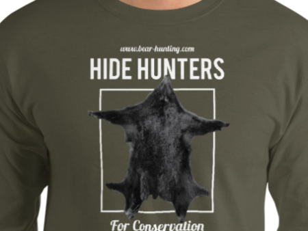 Hide Hunter  Men’s Long Sleeve Shirt on Sale