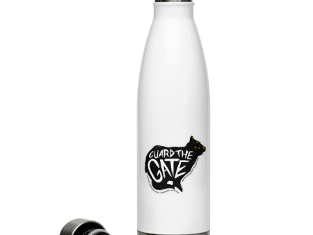 Guard the Gate  Bear Stainless Steel Water Bottle Online now