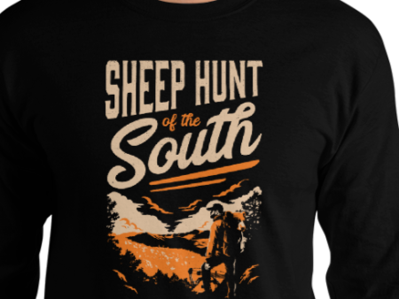 Sheep Hunt of the South | Men’s Long Sleeve Shirt on Sale