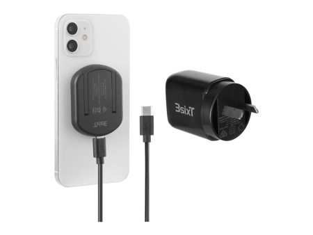 3sixT All In 1 MagSafe Charger + 20W Wall Charger - Black Online