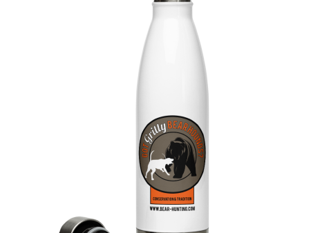 Got Gritty Bear Hound  Stainless Steel Water Bottle For Discount