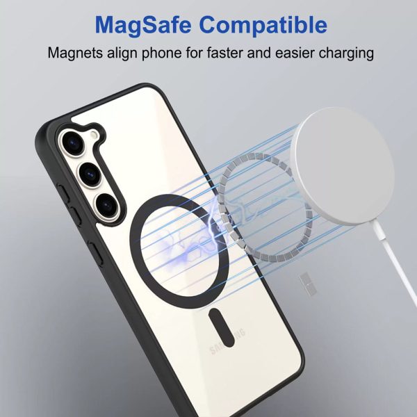 Magsafe Shockproof Mobile Cover For Samsung A35 Online Sale