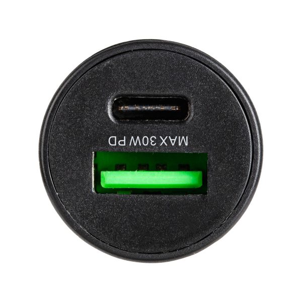 3sixT Car Charger 30W USB-C + USB-A Fashion