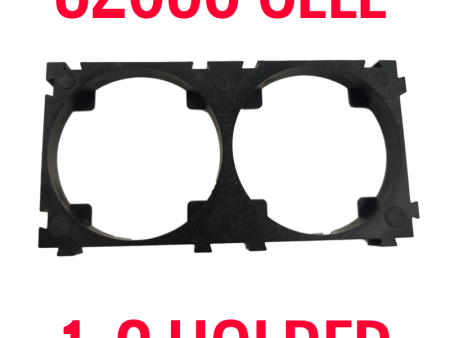 32650 Cell 1x2 Holder Spacer Supply