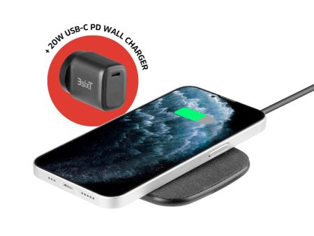 3sixT 15W Single Wireless Charger - Black on Sale