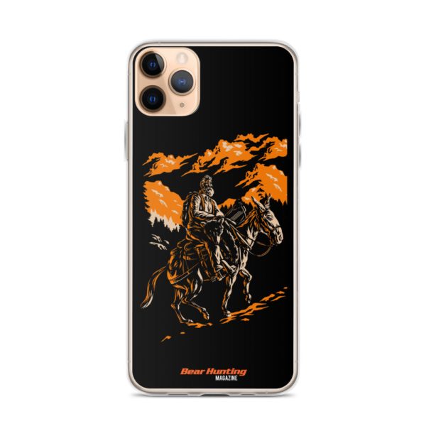 Mule Riding Bear Hunter  iPhone Case Online