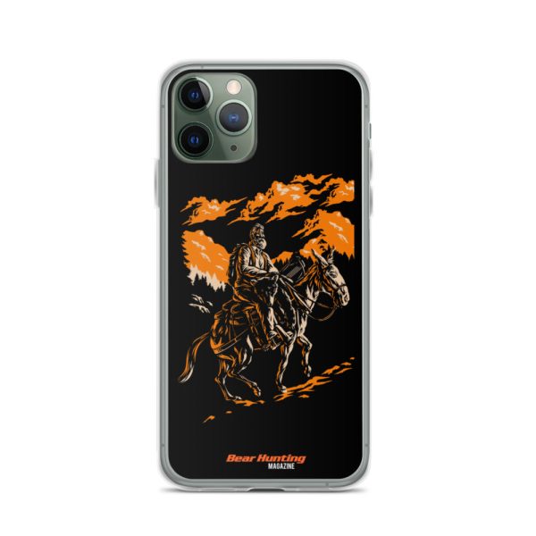 Mule Riding Bear Hunter  iPhone Case Online