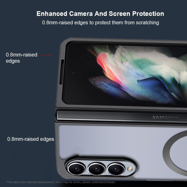 Magsafe Shockproof Mobile Cover For Samsung Fold 4 Online now