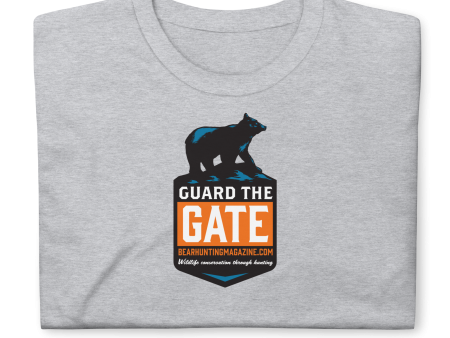 Guard the Gate Bear Shield T-Shirt For Cheap